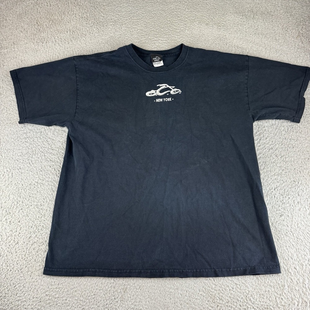 Vintage Y2K Orange County choppers center logo sunset T shirt Size Xl